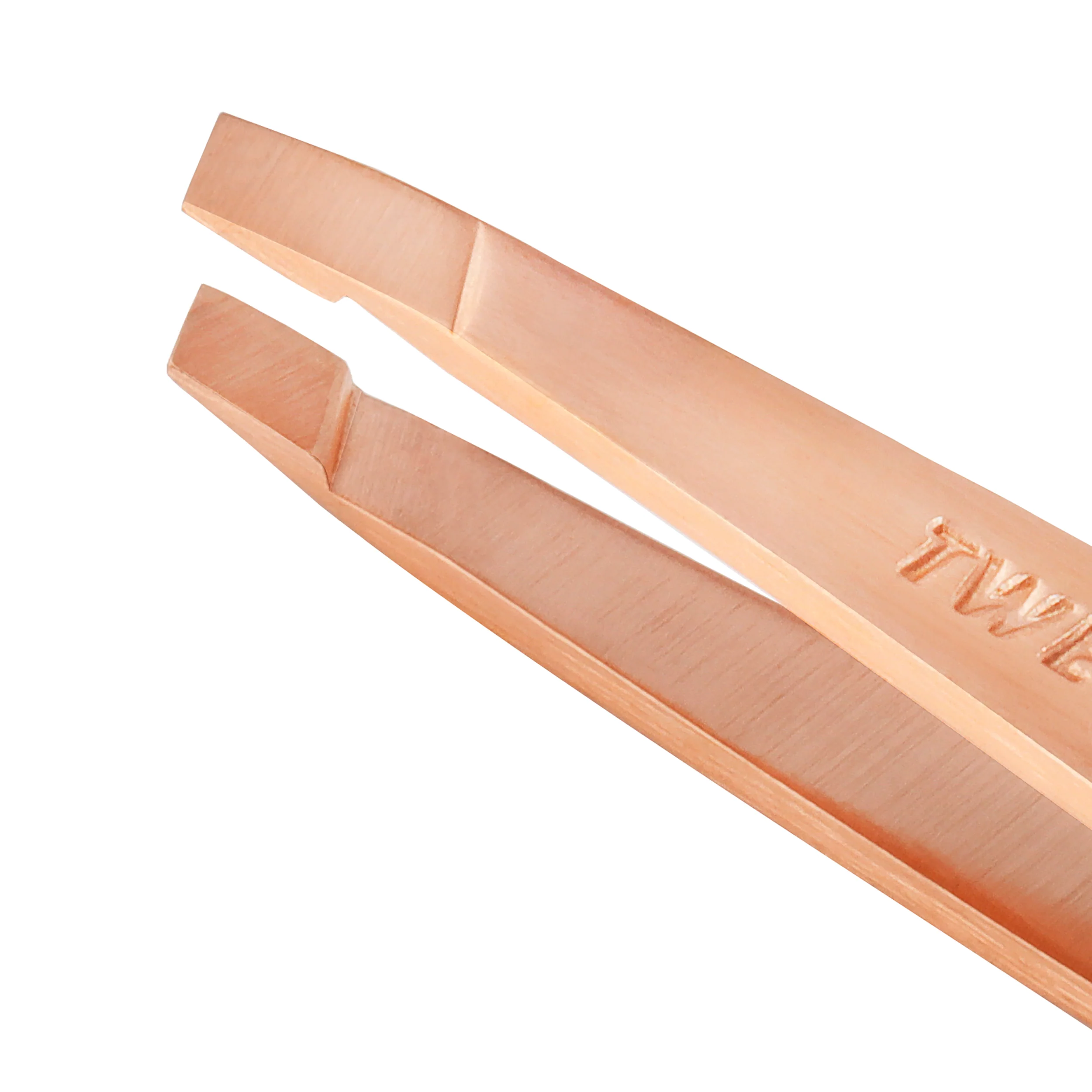 Rose Gold Mini Slant Tweezer - Image 3