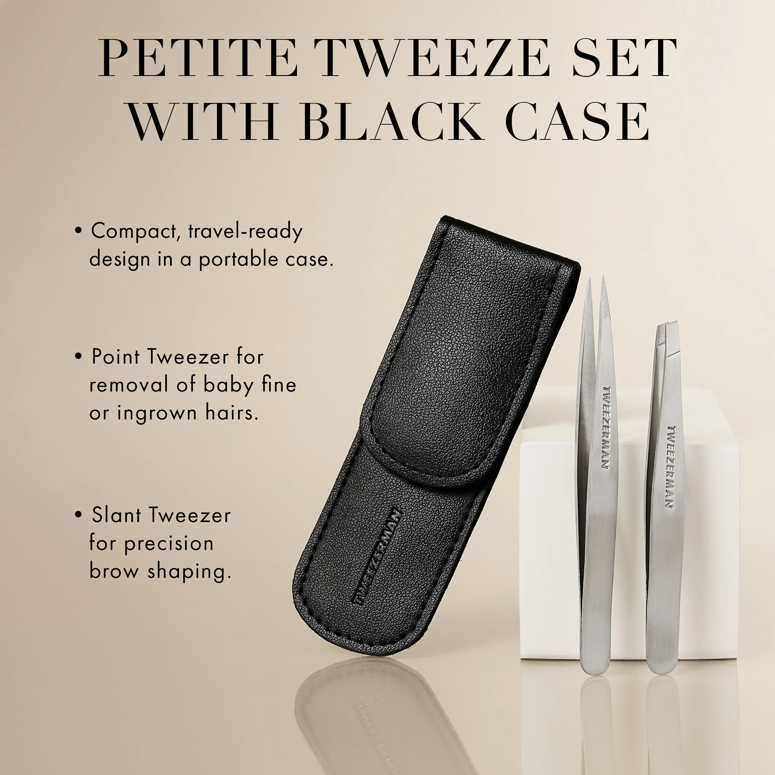 Petite Tweeze Set With Black Case - Image 8