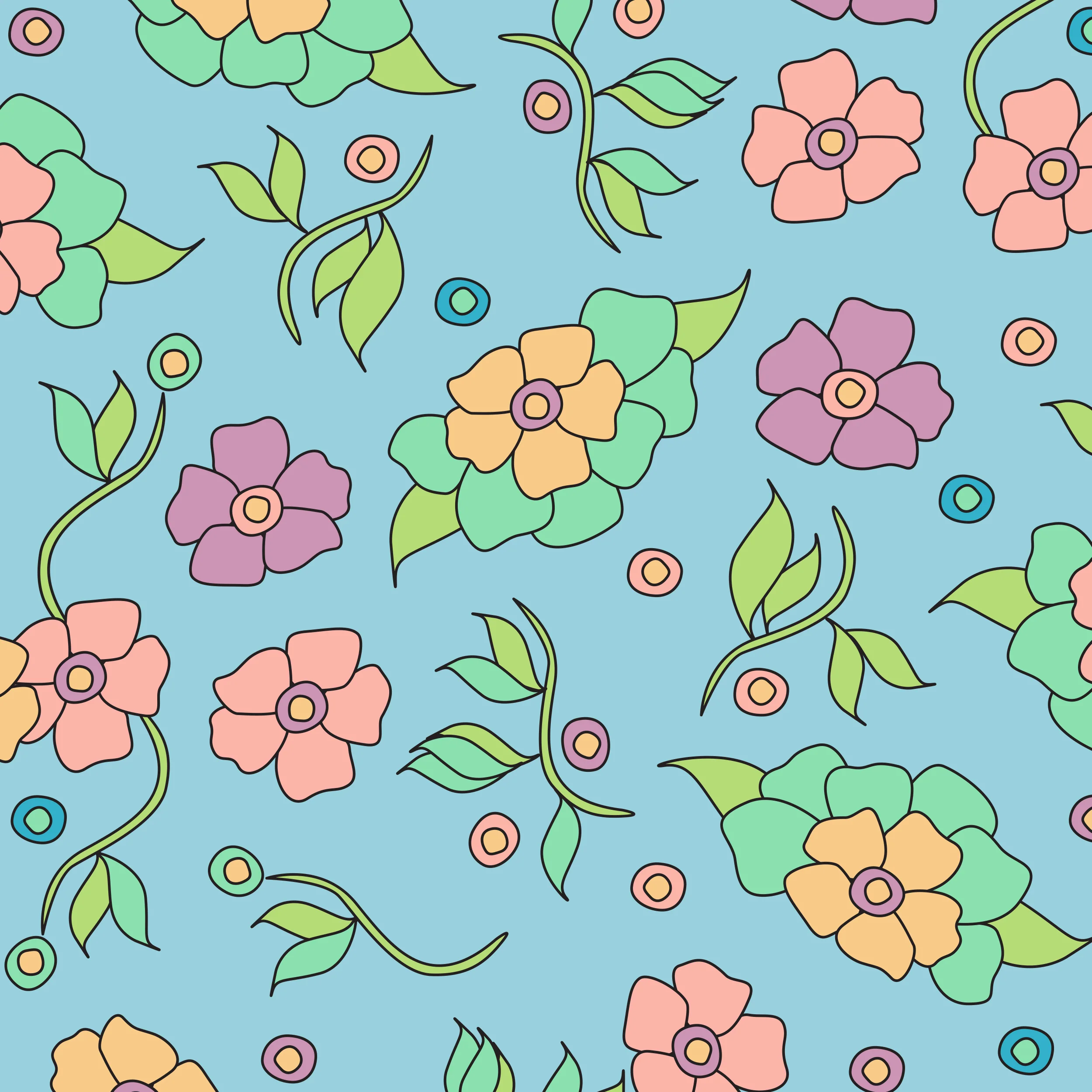 Vintage Floral Mini Slant Tweezer - Image 6